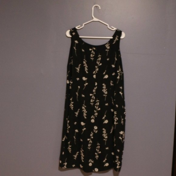 Black Midi Dress - Picture 2 of 3